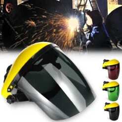 Front Page 38 Welding Mask Clear Face Shield Screen Mask Visors Eye Face Protection Scratch Resistant Lens