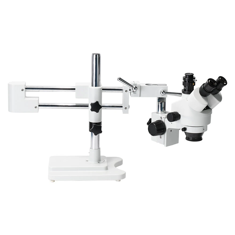 MUSTOOL 3.5X 7X 45X 90X Double Boom Stand Zoom Simul Focal Trinocular Stereo Microscope+41MP Camera Microscope For Industrial PCB Repair 6 MUSTOOL 3.5X 7X 45X 90X Double Boom Stand Zoom Simul Focal Trinocular Stereo Microscope+41MP Camera Microscope For Industrial PCB Repair - Image 4