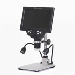 G1200D Digital Microscope 12MP 7 Inch Large Color Screen Large Base LCD Display 1-1200X Continuous With Light -Home-Tools 75eed971 0dee 49ec ba80 e6c8f2567599