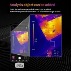 UNI-T UTi256M Thermal Imager For Android Type-C For Mobile Phone Brand New PCB Heat Loss Detectio 256x192 Pixel Infrared Camera -Home-Tools 7601370e e854 4d83 97a9 a97faaf45041
