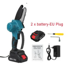 4" 88VF Cordless Electric Chainsaw Rechargeable Woodworking Saw Wood Cutter W/ None/1/2 Battery For Makita -Home-Tools 76faf5ee e00b 4086 998d 61e50d3d592f