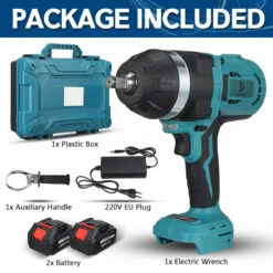 Doersupp 588VF 1/2 Inch 2180N.m Brushless High Torque Electric Wrench Power Tools -Home-Tools 7703cd98 9866 4bd2 95bf 3f616bb6b53e