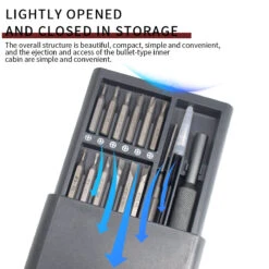 MT-M050 50-in-1 Precision Electrician Double-Sided Magnetic Tip Hand Tools Magnetic Screwdriver Set Screwdriver Bits -Home-Tools 77830f9a 37c4 459e 9336 1ee8a30a409e