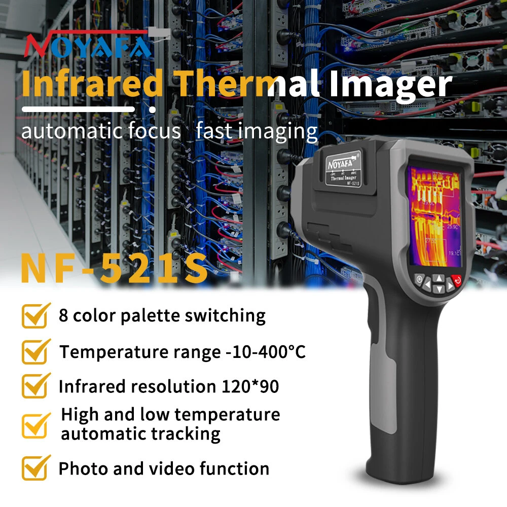 NOYAFA NF-521S Thermische Imaging Kamera HD Digital Night Vision Infrarot Thermometer Handheld Hohe Definition Thermische Kamera 4 NOYAFA NF-521S Thermische Imaging Kamera HD Digital Night Vision Infrarot Thermometer Handheld Hohe Definition Thermische Kamera - Image 2