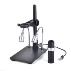 HAYEAR 14 Million Pixels Full HD Color Screen Digital Magnifier Microscope 1 / 2.3 Inch Electron Digital Microscope Image Sensor With Bracket -Home-Tools 78f881b1 f141 48d6 988f ac7a38256aca