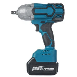 588VF 880N.m 3/4" Cordless Brushless Electric Impact Wrench Rechargeable Woodworking Maintenance Tool W/1pc/2pcs Battery Fit Makita -Home-Tools 79791aa6 96f9 4e95 8e4d 57d414778bdd