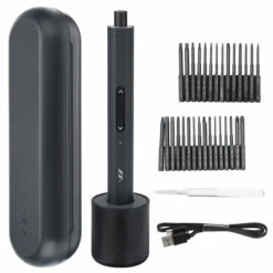 JIMI JM-G3102 Household Mini Electric Screwdriver Rechargeable Small Portable Multi-function Mini Refined Screwdriver Magnetic Tool Set