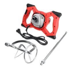 2100W 110/230V Drywall Mortar Mixer Cement Render Paint Tile Concrete Plaster Rotary -Home-Tools 7c10ed90 345b 4b5c b350 916c16889cc0