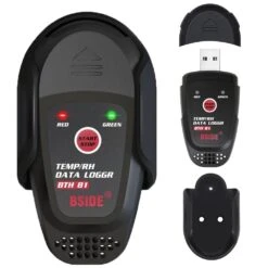 BSIDE BTH81 Temperature Humidity Data Logger Smart Thermometer For Cold Chain Storage USB Automatic Data Recorder