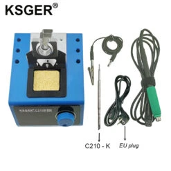 KSGER C210B 220V Constant Temperature 150-480℃ Hibernation Adaptation Solder Stations With Soldering Iron Tip I+K+IS -Home-Tools 80229945 0e13 462d a94c ea39803869f8