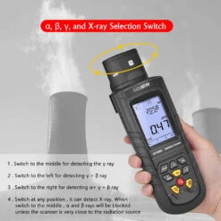 CEM DT-9501 Digital Radiation Scanner Reactor Nuclear Geiger Counter Test α β γ X-ray Testing Meter Radiate Inspection Radioactive Tester 19 CEM DT-9501 Digital Radiation Scanner Reactor Nuclear Geiger Counter Test α β γ X-ray Testing Meter Radiate Inspection Radioactive Tester -Home-Tools 81858e0d 5918 4b40 9e91 ffad2f5e179f