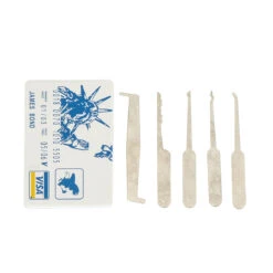 22PCS Stainless Steel Picks And Padlocks Set Complete With Picking Blade, Wrench And Other Accessories Suitable For Everyday Use And Professional Locksmiths. -Home-Tools 8309c7a7 8b21 4801 ba2e 84d5ceefc4cf