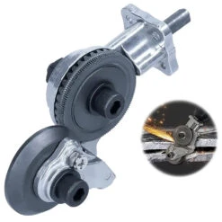 Universal Electric Drill Plate Cutter Set Robust Metal Shear Attachment For Iron Steel Copper Aluminum Sheets Up To 1.5mm Essential DIY Tool For Sheet Metal Cutting Tasks