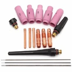 17Pcs TIG Welding Torch Cup Collet Body Nozzle Tungsten Kit WP-17 WP-18 WP-26 -Home-Tools 876c9541 7be4 da4f 0363 c0ccfe559f72