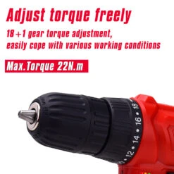 MPT 12V Rechargable Li-ion Cordless Drill Power Dirll 18+1 Torque Cordless Electric Drill Set LED Lighting Screw Driver Tool With 1 Battery & Charger 13 MPT 12V Rechargable Li-ion Cordless Drill Power Dirll 18+1 Torque Cordless Electric Drill Set LED Lighting Screw Driver Tool With 1 Battery & Charger -Home-Tools 89cd3e14 fe26 4ce3 a64b 4de5c76291ba