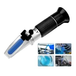 4 In 1 Car Automotive Refractometer Antifreeze Battery Fluid Refractometer Glass Freezing Point Water Coolant Tester