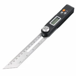 Stainless Steel 360 Degree Gauge Digital Protractor T Bevel Electronic Level Battery Operated LCD Display Angle Finder Sliding -Home-Tools 8b14a82a d9cc 4708 97b9 fde745d63529