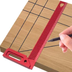 FNICEL 300mm Woodworking Scriber Precision Woodworking Square Aluminum Framing & Mitre Square L-type Scribe Marking Line Drawing Ruler Essential For Professional And DIY Woodworking Projects -Home-Tools 8b3a2b50 31c4 43cc 8cbb 349d0de90290