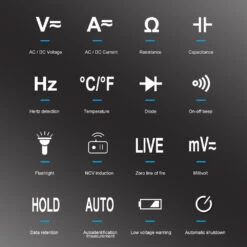 MUSTOOL C21 AC/DC Current Voltage Digital Clamp Meter Large Color Screen NCV 6000 Counts True RMS Automatic Measurement Smart Digital Multimeter 12 MUSTOOL C21 AC/DC Current Voltage Digital Clamp Meter Large Color Screen NCV 6000 Counts True RMS Automatic Measurement Smart Digital Multimeter -Home-Tools 8b3c71c7 0db4 4a5a 9c6b 5c19a4a6a54e