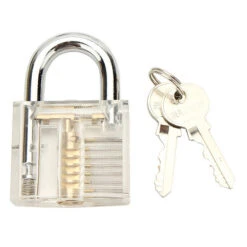 3Pcs Transparent Cutaway Inside View Of Practice Padlock Locksmith Practice Training Skill Set Lock Picks -Home-Tools 8be3d16b 75e9 483a f9c9 d7cb31e41f0f