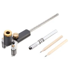 2 In 1 Woodworking Straight Line Linear Arc Scriber Tool With Pencil Scribe Tool Draw Circle Straight Tool -Home-Tools 8c636817 b7fe 412a bb72 16b5e71a037a