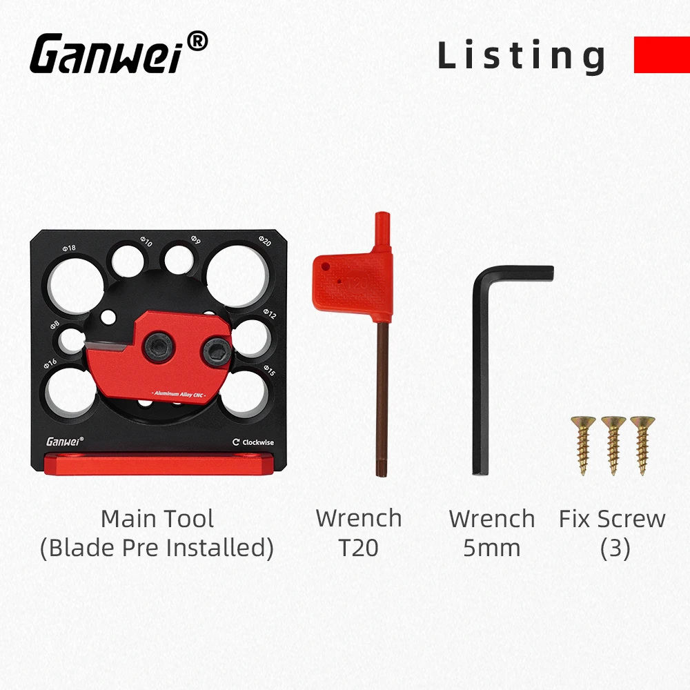 Adjustable Electric Drill Truck Circular Auxiliary Tool 8mm To 20mm Round Wooden Rod Tenon-Metric 5 Adjustable Electric Drill Truck Circular Auxiliary Tool 8mm To 20mm Round Wooden Rod Tenon-Metric - Image 3