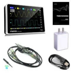 FNIRSI 1013D 7-inch Digital 2 Channels Tablet Oscilloscope 100M Bandwidth 1GS/s Sampling Rate 800x480 Resolution Capacitor Screen Touch + Gesture Operation Oscilloscopes -Home-Tools 8fd003c1 6e58 4009 afab 8432622c90eb