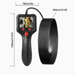 8mm 5M Borescope Endoscope Inspection Camera,2.4" IPS HD Screen Handheld IP67 Waterproof Sewer Endoscope Camera -Home-Tools 903ad582 087c 43ec 9a25 cd0a7bb3a891