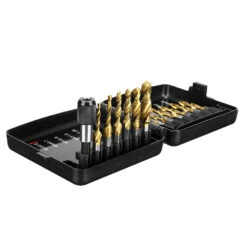 Drillpro 13pcs M3-M10 Metric Screw Thread Tap Drill Bits Set Hex Shank Drill Bit Screw Compound Tap Hand Tools With Joint Rod -Home-Tools 9059dcc5 911d 4403 ae8b ee52819aaf91