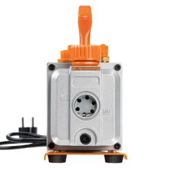 Topshak TS-VP1 1/4 HP Vacuum Pump 220V 2.5 CFM/ 110V 3.0 CFM Air Conditioner Refrigerant Air Tool With Direct Drive Motor Oil Viewing Windows Built-in Cooling Fan Shock Absorption Base Oil Drain Valve Vacuum Pump -Home-Tools 91897900 9e11 4a5c a139 9487e55a8cf4