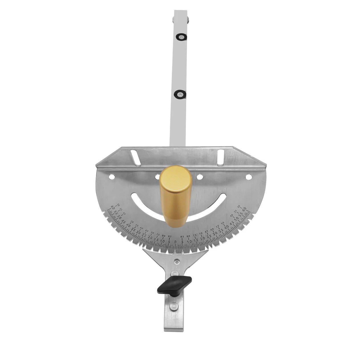 Precision Miter Gauge W/ A Standard Slot -Universal Table Saw Miter Gauge High Accuracy Miter Saw Protractor With 27 Angle Stops 5 Precision Miter Gauge W/ A Standard Slot -Universal Table Saw Miter Gauge High Accuracy Miter Saw Protractor With 27 Angle Stops - Image 3