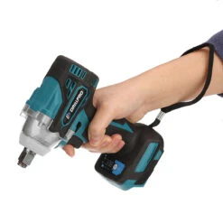 Drillpro 18V 300N.M Bare Metal Cordless Electric Brushless Impact Wrench Stepless Speed Change Switch For 18V Makiita Battery -Home-Tools 921a53b8 7933 4d8b 868c 82f53b502d97