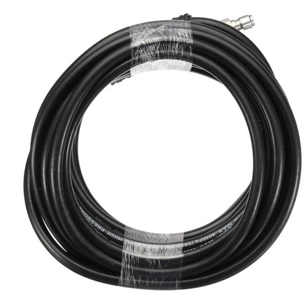 10M Tube 3/8 Quick Connect High Pressure Hose Black Washer Tube For Pressure Washer 5 10M Tube 3/8 Quick Connect High Pressure Hose Black Washer Tube For Pressure Washer - Image 3