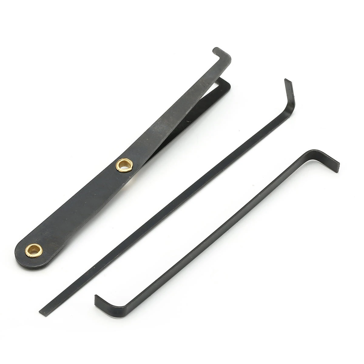 15Pcs Lock Picks Set Key Extractor Tool Unlocking Practice With Transparent Practice Padlock 10 15Pcs Lock Picks Set Key Extractor Tool Unlocking Practice With Transparent Practice Padlock - Image 8