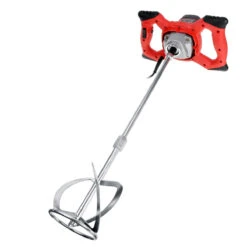 2100W 110/230V Drywall Mortar Mixer Cement Render Paint Tile Concrete Plaster Rotary