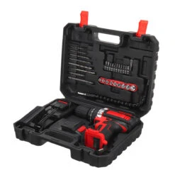 Cordless Rechargeable Electric Drill Screwdriver LED Portable Metal Wood Drilling Tool W/ 1/2pcs Battery & Storage Box -Home-Tools 9b6a6ca9 0078 4e07 8e29 3794a92b0102