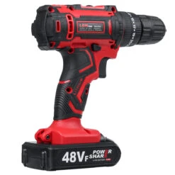 48VF Cordless Electric Impact Drill Rechargeable Drill Screwdriver W/ 1 Or 2 Li-ion Battery -Home-Tools 9bfd2240 de1e 4449 a2da 9ee37f1f6f40