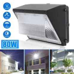 362*236*182mm 80W Wall Pack Wall Lamp 88LED White Light -Home-Tools 9c42f957 7834 4db7 9867 1632d0fc3478