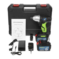 8.0Ah 68V Cordless Impact Wrench Li-ion Power Driver Drill Power Wrench Tools 1 Charger 2 Batteries -Home-Tools 9c98e4c5 9778 4a38 a9e6 fbac2c884a0e