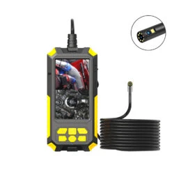 P50 1080P 8mm Dual Camera Piping Borescope Camera 4.5In IPS LCD Digital Inspection Camera With 6 LED For Car Sewer -Home-Tools a0df9bf0 9876 4fe0 8717 9eec21b6451a 1
