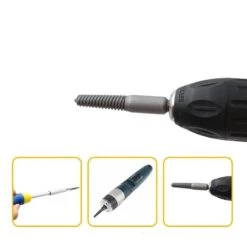 5 Pack Screw Extractor Center Bit Guide For Broken Bolt Puller Hex Handle And 1 Wrench For Broken Hand Tools -Home-Tools a141b826 8812 4b51 9fbd 745feed76c50