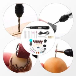 15000RPM Handheld USB Mini Electric Grinder Drill Engraving Pen Polishing Machine With Dremel Rotary Tool Accessories DIY Set -Home-Tools a1925360 7c0d 4d43 ae54 93e7837ab5c8