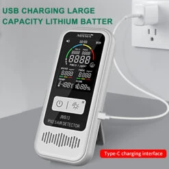 Noyafa Jms13 6 In 1 Multifunctional Air Discover HCHO CO2 PM2.5 PM1.0 Humidity Monitor Lcd Display Smart Home Temperature Tester -Home-Tools a1a5d2a4 bc3e 4f16 b543 bcd8aa9af7af