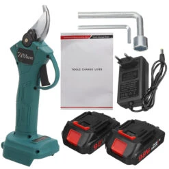 Kiwarm 21V 30mm Cordless Electric Scissors 3 Gears Pruning Shears Tree Branch Pruner Garden Tools W/1pc/2pcs Battery -Home-Tools a2379d99 74eb 4d11 8de0 d5b45200c5d1