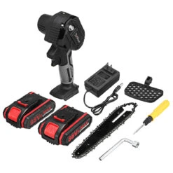 VIOLEWORKS 6 Inch Portable Electric Pruning Saw Rechargeable One-hand Woodworking Electric Chain Saws W/ 1/2 Battery -Home-Tools a36e6186 d67d 4e88 ad9a cca294f249ec