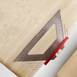 140MM Stainless Steel Inch Woodworking Triangle Ruler Multifunctional Scribing Angle Ruler For DIY -Home-Tools a4dd7c30 33c6 40cd 92d4 5281c99467fb