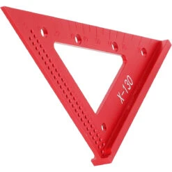 Aluminum Alloy Woodworking Triangle Ruler 45 Or 90 Degrees Versatile Carpenter Square -Home-Tools a51e4f67 11e1 4034 9dbe fcdf15829d4d
