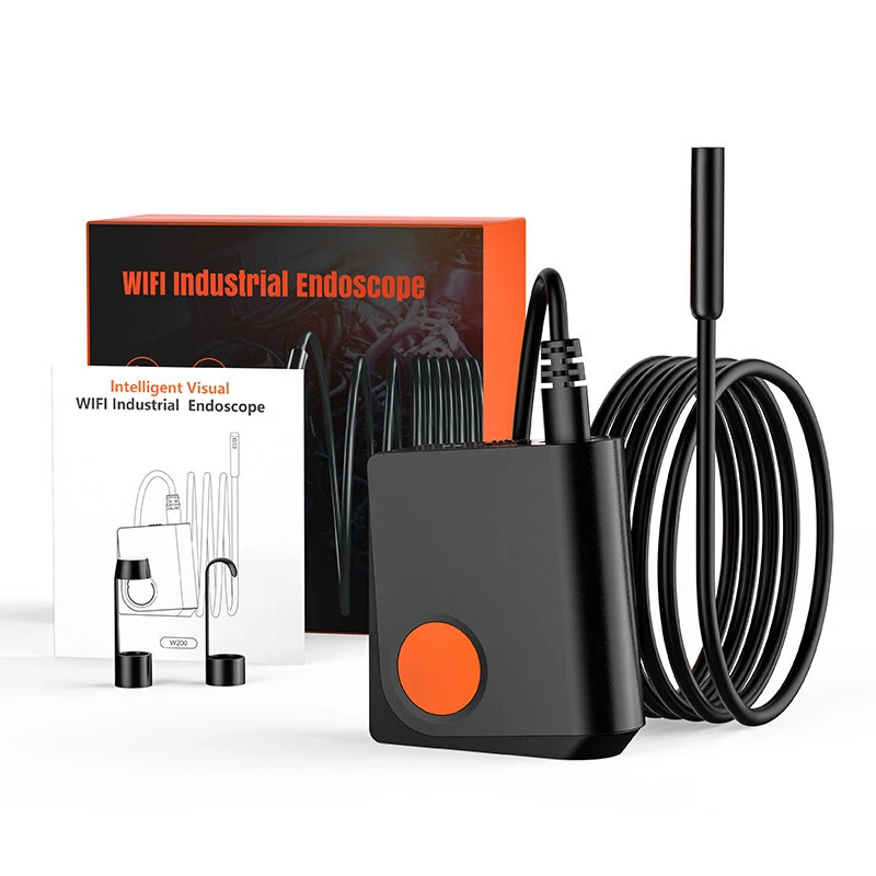 ANESOK W200 8mm Dual Lens 2K Wifi Wireless Endoscope Inspection Camera Borescope 1/5/10M Tube For Underwater Vent Pipe Car Repair 11 ANESOK W200 8mm Dual Lens 2K Wifi Wireless Endoscope Inspection Camera Borescope 1/5/10M Tube For Underwater Vent Pipe Car Repair - Image 9