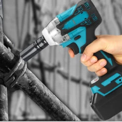 2 In1 18V 588N.m. Li-Ion Brushless Cordless Electric 1/2" Wrench 1/4" Screwdriver Drill -Home-Tools a6e836f4 3897 4e3c 936e e0eaf679af00