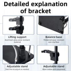 Mustool 10.1 Inch LCD HD Video Microscope With 150X C Mount Lens Electronic Microscope Camera With Metal Stand Professional Repair Tools -Home-Tools a7465975 d544 415b ae95 60b29e2e4473